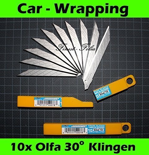 Olfa Ersatzklingen 120-SAB10 (10´er Pack) 30 Grad Klingen Cuttermesser NEU