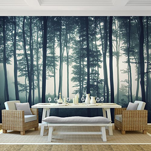 Vlies Fototapete 8016012a ‚Wald‘ 396 x 280 cm – RUNA Tapete ! Wandbilder XXL Wandbild Bild Fototapeten Tapeten Wanddeko Wand Wandtapete !!! 100% MADE IN GERMANY !!! - 4