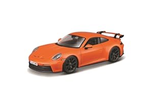 Bburago 1:24 Porsche 911 GT3 2021 - Réplique de Voiture de Collection en métal moulé - Détails réalistes intérieurs et extérieurs - Modèle pour Enfant et Adulte