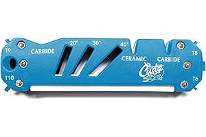 Cuda Knife Shear and Hook Sharpener - Blue