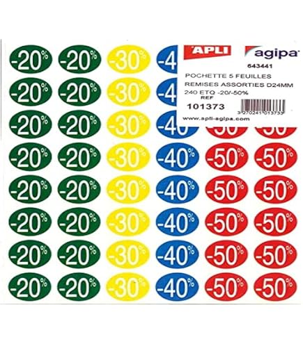 500 étiquettes "Promotion" Pour Soldes Et Articles En Magasin - Lot économique