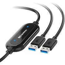 Sorandy Cavo USB 2.0 Easy Link Da PC A PC - Trasferimento Dati Ad Alta Velocità, Plug And Play