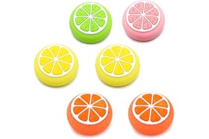 HEATFUN Switch Thumb Grip Caps, Cute Button Caps Compatible with Nintendo Switch, Soft Silicone Switch Joystick Covers - 6 PCS