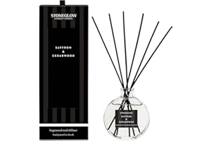 Stoneglow Modern Classics Reed Diffusers Various Scents (Saffron & Cedarwood)