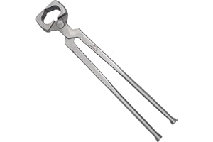Equine Care Farrier Tools 14 Inch Horseshoe Puller – Serrated Jaws Shoe Pull Off, Hoof Trimmers, Hoof Spreader, Horse Farrier Tools & Farrier Supplies for Professional Use.