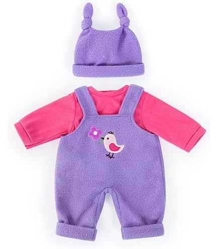 Bayer Design Puppenkleidung – Outfit Für Puppen 40-46 Cm | Mehrteiliges Set Mit Mütze & Hose