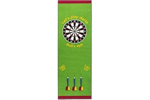 Kingpower Dart Darts dywan do darta mata do darta 237 x 80 cm stalowe rzutki do darta akcesoria linia rzutu ochrona gumowa tarcza do darta różne wzory