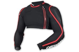 ‎ORTEMA ORTEMA ORTHO-MAX Combi - (Gr.L) Protektorenjacke in der kurzen Version - Protektoren CE zertifiziert - kombinierbar mit Rücken- oder Brustschutz - optimal für Motocross/Enduro/MTB/Freizeit.