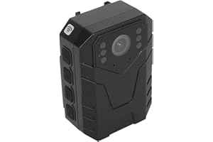 Zunate 4K HD WiFi Body Camera, Wearable Clip Bodycam with Audio Video Recording for Daily Records Law Enforcement, Supports 128G Memory Expand