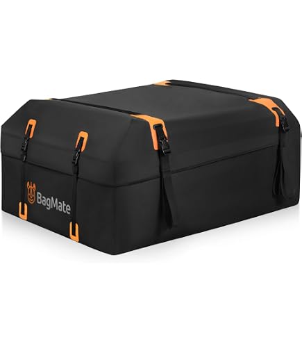 Sailnovo Autodakkoffer – 420 Liter – Opvouwbaar – Waterdicht 1000D – Met 8 Riemen En 4 Deurhaken – Voor Alle Auto’s Met/zonder Drager