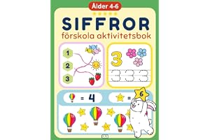 Siffror: förskola aktivitetsbok