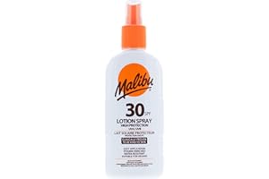 Malibu Balsam w sprayu do opalania, SPF30 UVA UVBt, 200 ml, 1 sztuka