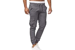 ZRYAZQ Pantalon De Travail Homme Multipoche Pantalon Cargo Homme Casual Chic Pantalon Homme Taille Elastique Pantalon Slim Homme Pantalon Sport Homme Pantalon Jogging Homme Pantalon Randonnée Homme