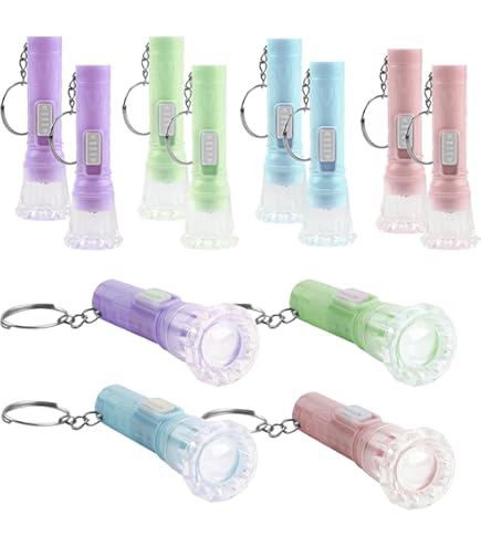 20 Pack Mini Torches Small LED Keyring Torch Flashlight Pocket Keychain - View #4