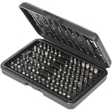 Silverline 633662 Security Bit Set, 1/4-inch Hex - 98 Pieces