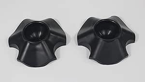 EDEUOEY Ultraleichter tragbarer Campingstuhl mit großen Füßen, rutschfest, 4 Stück