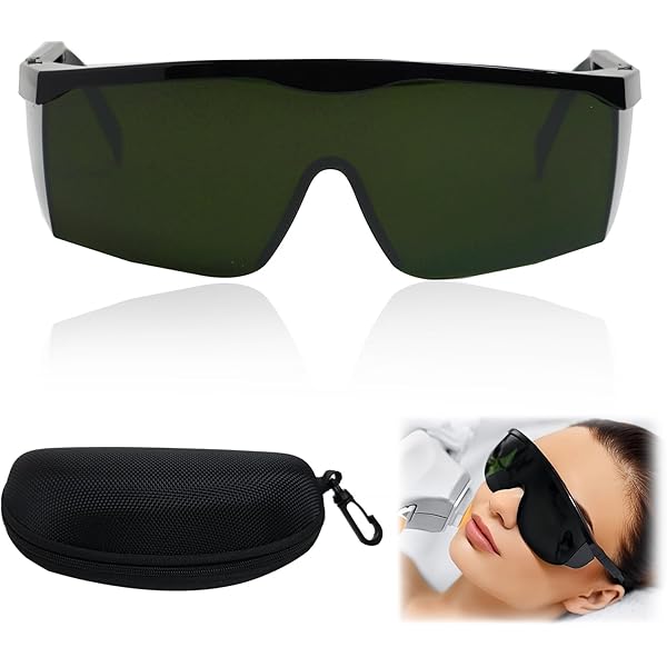 Epilateur Laser Lunettes Protection Laser IPL Épilation Lumière