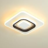 MELAYR Ceiling Light LED Modern 23 W, 3000 K/4500 K/6500 K LED Ceiling Light 2300 lm CRI≥80, Ceiling Light for Living Room, B