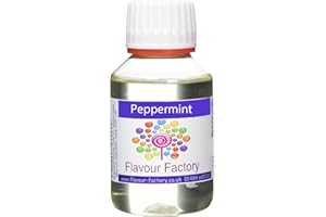 Flavour Factory Intense Food Flavouring, Peppermint, 100 ml