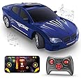 Mirana Tracer Remote & App Controlled Car Toy for Kids | USB Type-C Rechargeable High Speed Drift RC Vehicle | 1.5X Nitro Boost with in-Built Bluetooth Speakers for Boys & Girls (Blue)