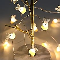 Luci A Batteria A Forma Di Uovo Di Pasqua - 2m Con 10 LED | Decorazioni Per Esterno E Interno - Foto 5