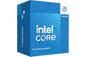 Intel® Core™ i5-14400F, processeur pour PC de Bureau, 10 cœurs (6 P-Cores + 4 E-Cores) jusqu'à 4,7 GHz