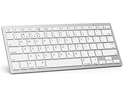 OMOTON Bluetooth Keyboard Compatible with New iPad 10.2(8th Gen 2020/7th Gen 2019), iPad Air 4 10.9 Inch, iPad Pro 11/12.9(20