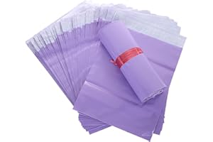 QIBESIEY Disposable Sanitary Bags, 200 Pcs Purple Personal Disposal Bags, Self-Sealing Seals, Women Sanitary Disposal Bags, Privacy Protection, Disposal of Sanitary Pads, Tampons (Purple)