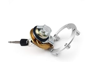 Artudatech - Serrure d'allumage pour moto - Interrupteur de démarrage avec couvercle de réservoir - Pour DUCA-TI 750 748 996 900 Monster 695 620