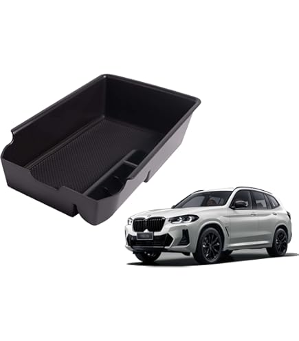 CDEFG Compatibel met BMW X3 G01 X4 G02 iX3 2019-2022 2023 Middenconsole Organizer Armleuning Verborgen Opbergbox X3 X4 G01 G02 iX3 Accessoires
