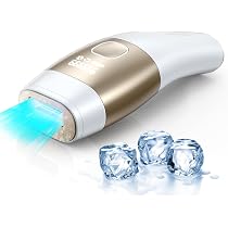 Epilatore Luce Pulsata per Donna e Uomo, Epilatore Laser con ...