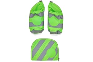 ‎ERGOBAG ergobag pack Seitentaschen Zip Set Sichtbarkeits-Set mit Seitentaschen, pack, cubo und cubo light gekauft nach Juli 2019, Set 3-teilig