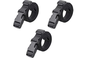 ACONDE Lot de 3 sangles de poitrine réglables pour activités en extérieur, escalade, randonnée, jogging