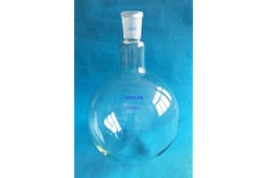 DONLAB CE-2000 ASTM STD Glass 2000ml 24/40 Joint Single Neck Round Bottom Boiling Flask