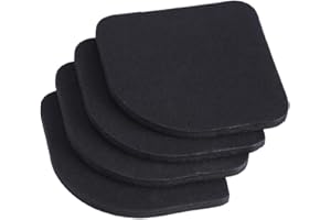 Yosoo 4Pcs podkładki antywibracyjne uniwersalne gumowe ciche podkładki pod stopy do pralki lodówka AGD
