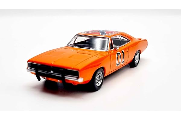 NOREV Miniature Dodge Charger 1969 Shérif Fais-Moi Peur en Métal Général Lee Voiture de Collection /43