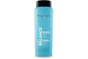 Vitalcare | Sebo Balance - Shampoo Riequilibrante, Shampoo per Capelli Grassi o Tendenti ad Ingrassare, con Vitamine e Zjcomplex, 500 ml