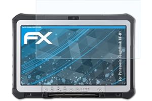 atFoliX Screen Protection Film compatible with Panasonic ToughBook CF-D1 Screen Protector, ultra-clear FX Protective Film (2X)