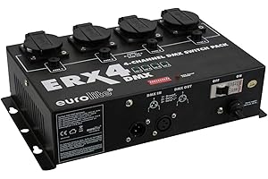 Eurolite 70064210 Erx-4 Dmx Variateur d'intensité
