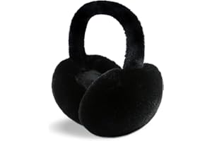 SEYUFN Warmes Ohrenwärmer Damen Faltbare Flauschige Plüsch Ohrenschützer Winter Outdoor Bequem Ohrwärmer Teenager-Mädchen Stylische Ohrbedeckungen