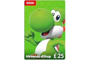 Nintendo eShop Card | 25 GBP voucher | Download Code | UK only | Switch
