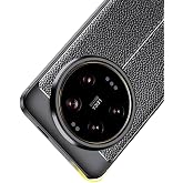 CoverZone Xiaomi Mi 14 Ultra İle Uyumlu Serisi ile Birebir Uyumlu Kılıf Deri G&ouml;r&uuml;n&uuml;ml&uuml; Niss Silikon TPU Xiaomi Mi 14 Ultra Se
