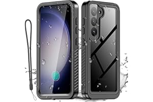 AICase Funda Impermeable para Samsung Galaxy S23 5G (6.1") Resistente a la Nieve, al Polvo y a los Golpes, con certificación IP68 Funda Protectora Sumergible para Samsung S23 Case Protección 360