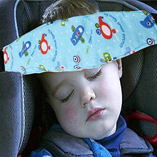 URAQT 2 Pcs Einstellbare Laufställe Schlaf Stellungsregler Kinderwagen Kinderwagen Kindersitz Befestigung Riemen Kopf Halter … - 6