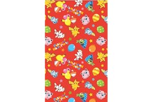 DANILO PROMOTIONS LTD Papel de regalo de Pokemon de 2 m