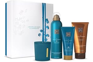 RITUALS Caja de regalo The Ritual of Hammam, Medium - Set de baño con productos para el cuidado de la piel con eucalipto y romero - Propiedades purificantes y revitalizantes