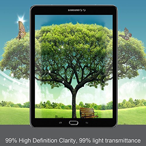 Samsung Galaxy Tab S3 9.7“ (SM-T820 / SM-T825) / S2 9.7“ (SM-T810 / SM-T815) Panzerglas Schutzfolie, iVoler® Premium Panzerglasfolie folie Displayschutzfolie Hartglas Gehärtetem Glas DisplayPanzerglas Schutzfolie Displayschutz Tempered Glass Screen Protector für Samsung Galaxy Tab S3 9.7“ (SM-T820 / SM-T825) / S2 9.7“ (SM-T810 / SM-T815) – 0,3mm Dünn, 9H Härtegrad, 2.5D Abgerundete Kanten – [Kratzfest][Hohe Transparenz] [Fingerabdruck-frei][Blasenfrei]-Lebenslange Garantie - 8