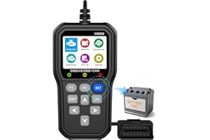 BingoHive OBD2 Scanner with Battery Tester - Enhanced OBD2 Scanner, Vehicle Code Reader for Check Engine Light, Automotive OBD II Scanner Fault Diagnosis, Mechanic Scan Tool for All OBDII Cars 1996+