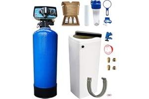 Descalcificador Bi-bloques 30l Toodo Fleck 5600 Mecánico Con Kit De Instalación Descalcificador De Agua Domestico