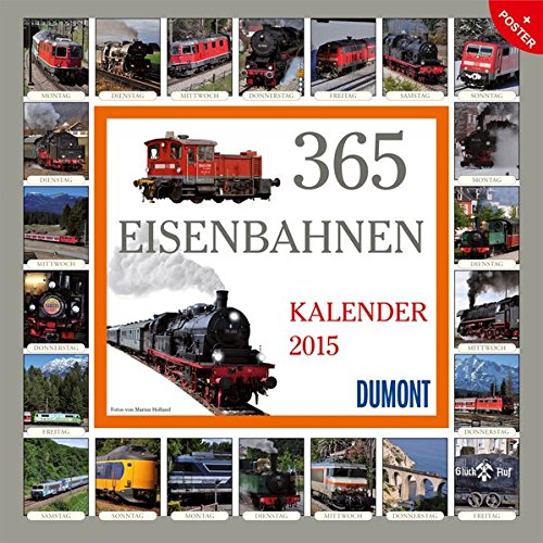 365 Eisenbahnen - Kalender 2015